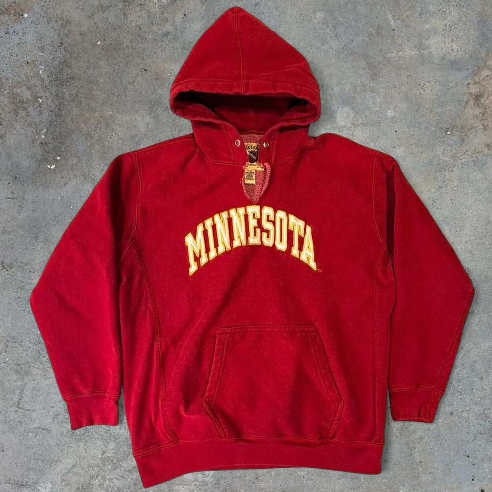 Vintage Steve & Barry's University of Minnesota Golden Gophers Hoodie